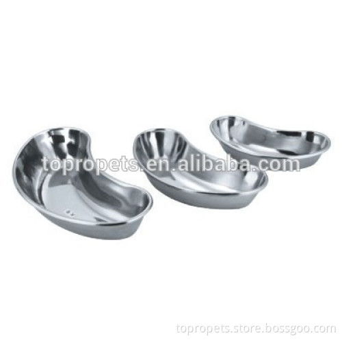 vet use stainles steel kidney-shape plate,vet tray